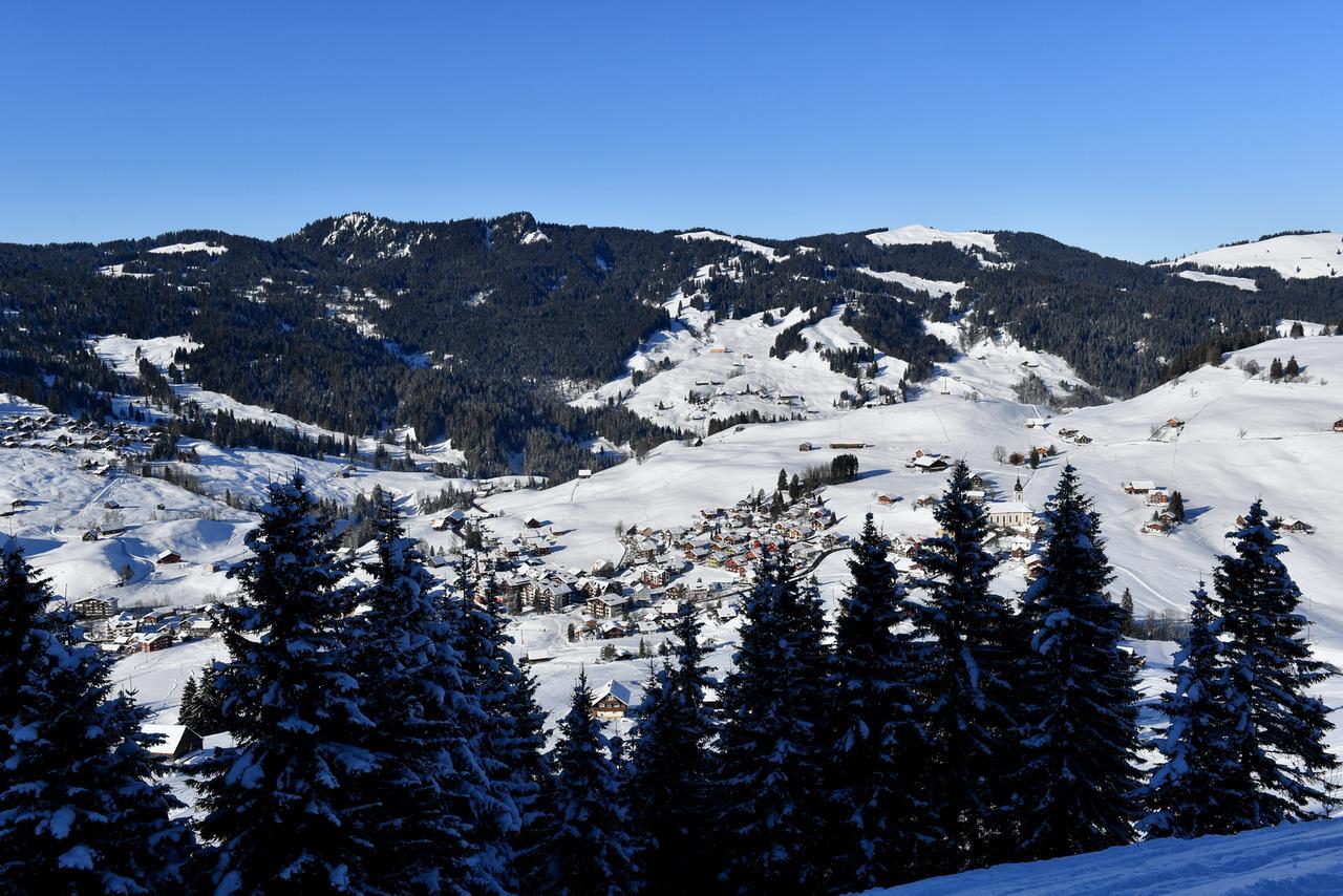 Roggenstock Lodge Oberiberg ภายนอก รูปภาพ
